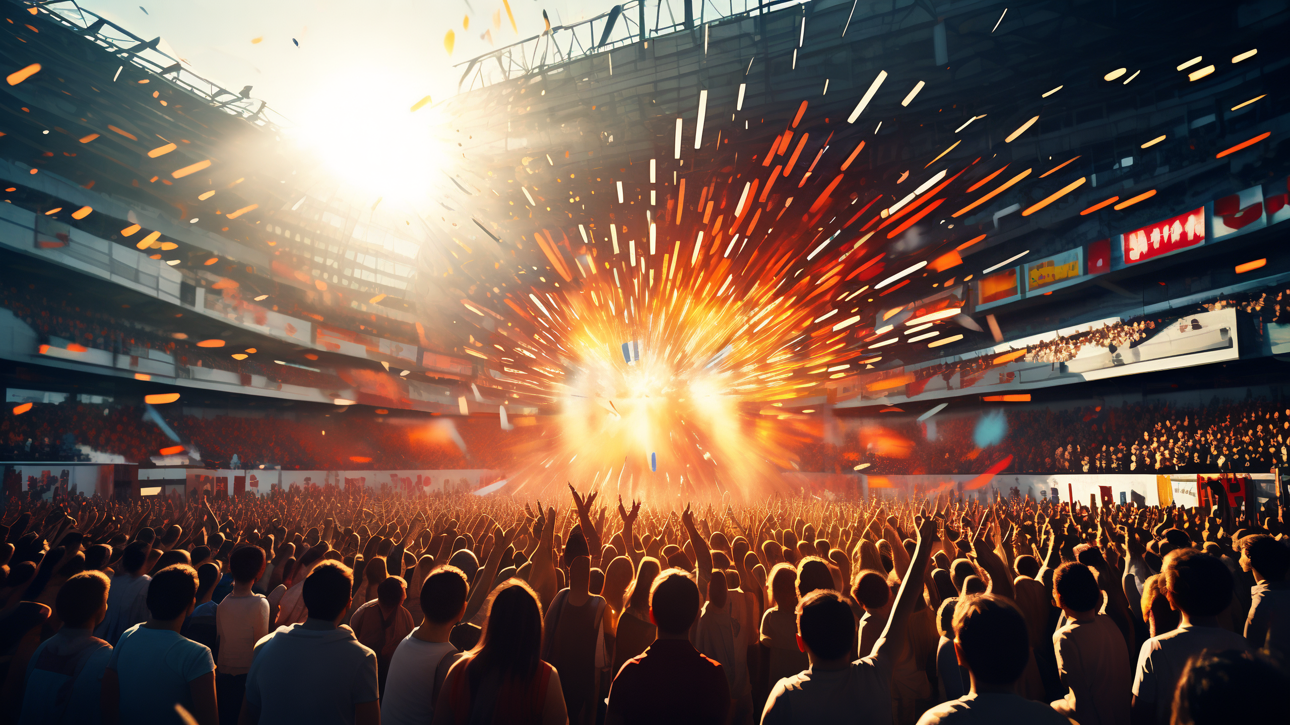 足球场上的风云变幻，观众为之沸腾